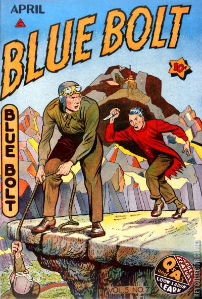 Cover art for Blue Bolt #7