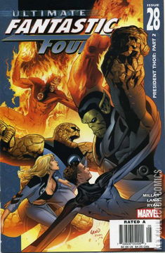 Variant Cover for Ultimate Fantastic Four #28