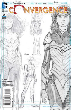 Variant Cover for Convergence #2