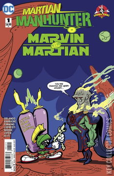 Variant Cover for Martian Manhunter / Marvin the Martian Special #1