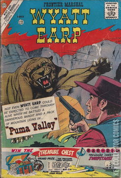 Variant Cover for Wyatt Earp, Frontier Marshal #35