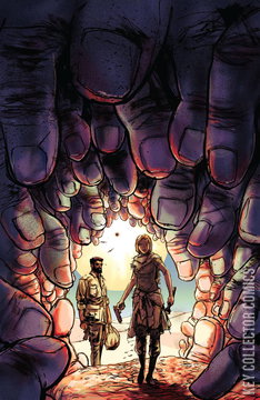 Variant Cover for Burning Fields #4