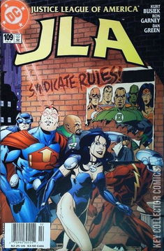 Variant Cover for JLA #109