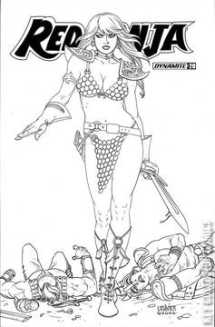 Variant Cover for Red Sonja #20
