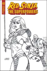 Variant Cover for Red Sonja: The Superpowers #2