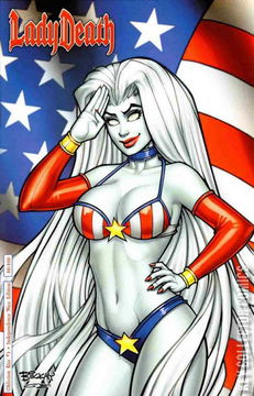 Variant Cover for Lady Death: Oblivion Kiss #1