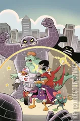 Variant Cover for Justice Ducks #2