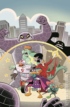 Variant Cover for Justice Ducks #2