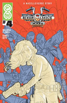 Variant Cover for Biker Mice From Mars #4