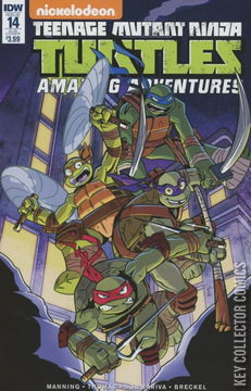 Variant Cover for Teenage Mutant Ninja Turtles: Amazing Adventures #14