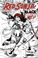 Variant Cover for Red Sonja: Black, White, Red #1