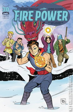 Variant Cover for Fire Power #19