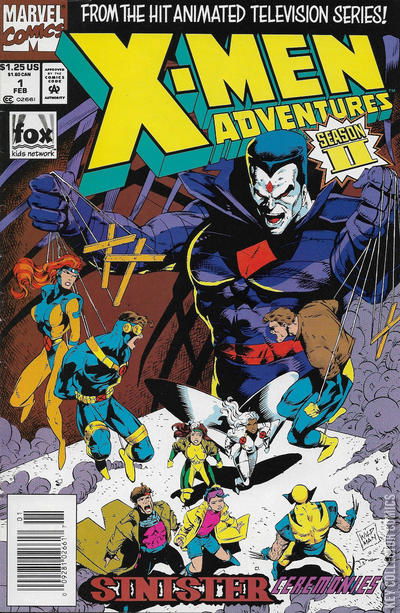 Variant Cover for X-Men Adventures #1
