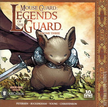 Variant Cover for Mouse Guard: Legends of the Guard #1