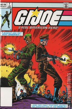 Variant Cover for G.I. Joe: A Real American Hero #7