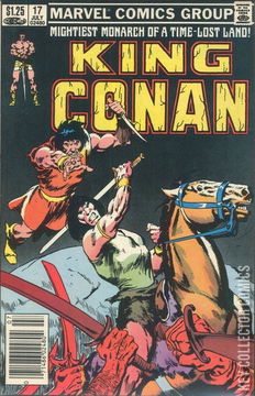 Variant Cover for King Conan #17