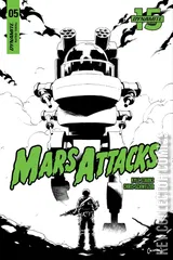 Variant Cover for Mars Attacks #5