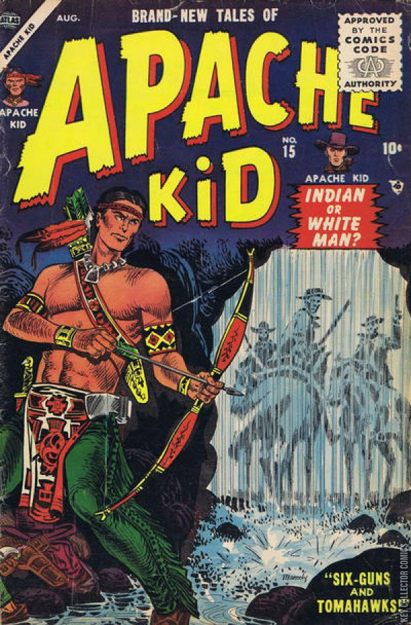 Apache Kid #15 Published August 1955 | Key Collector Comics