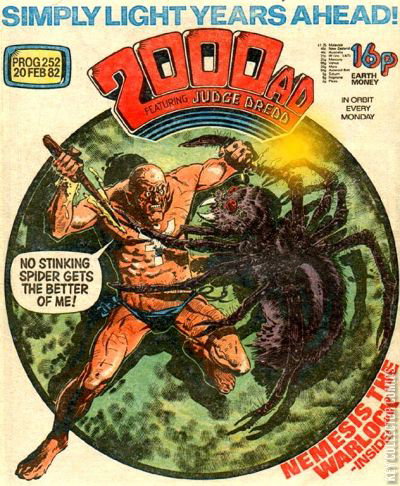 2000 AD #252 Published February 1982 | Key Collector Comics