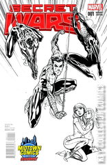 Variant Cover for Secret Wars #1