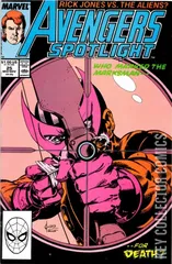 Cover for Avengers Spotlight #25