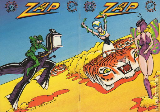 Variant Cover for Zap Comix #10