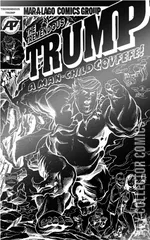 Variant Cover for Tremendous Trump: A Man Child Covfefe #1