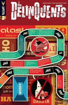 Variant Cover for The Delinquents #2