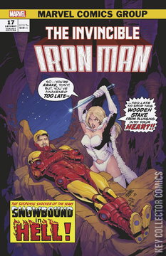 Variant Cover for Invincible Iron Man #17