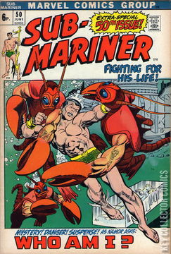 Variant Cover for Sub-Mariner #50