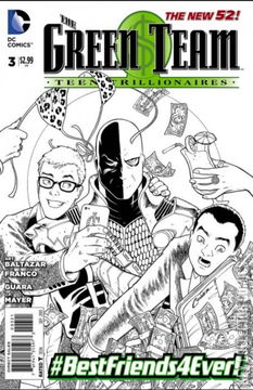 Variant Cover for The Green Team: Teen Trillionaires #3