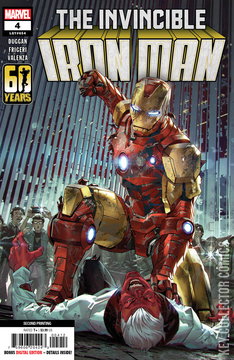 Variant Cover for Invincible Iron Man #4