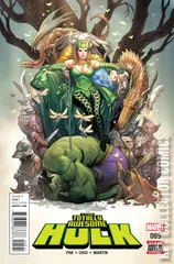 Cover for Totally Awesome Hulk #5