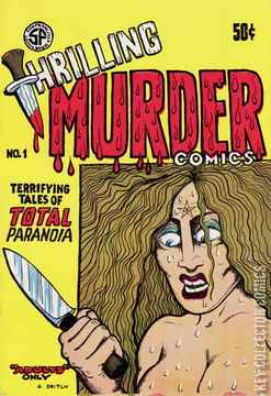 Variant Cover for Thrilling Murder Comics #1