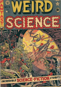 Variant Cover for Weird Science #9