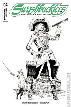 Variant Cover for Swashbucklers: The Saga Continues #4