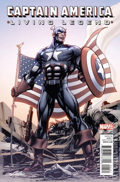 Variant Cover for Captain America: Living Legend #1