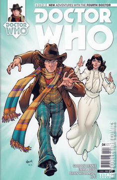 Variant Cover for Doctor Who: The Fourth Doctor #4