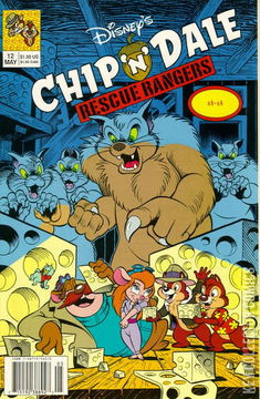 Variant Cover for Chip 'n' Dale: Rescue Rangers #12