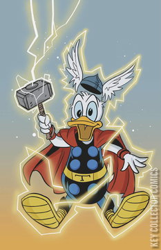Variant Cover for What If...? Donald Duck Became Thor #1