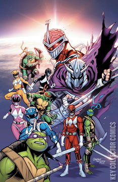 Variant Cover for Mighty Morphin Power Rangers / Teenage Mutant Ninja Turtles #3