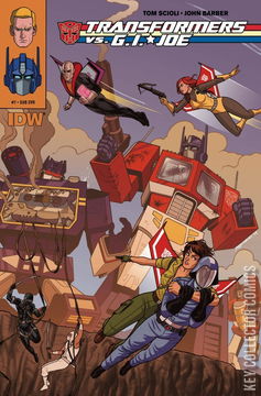 Variant Cover for Transformers vs. G.I. Joe #7