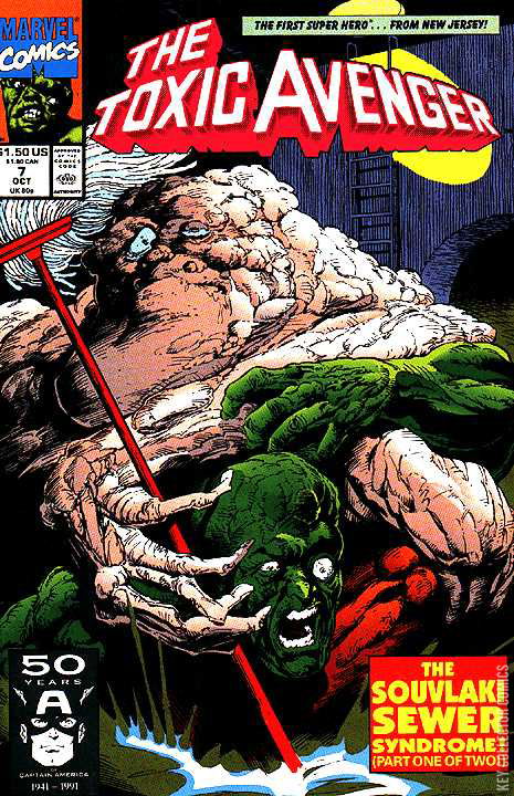 The toxic buying avenger #1 newsstand edition