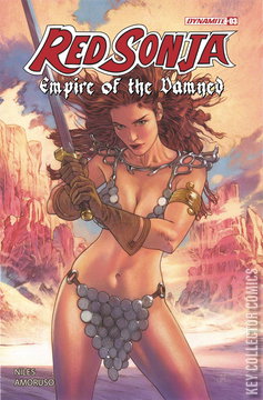 Variant Cover for Red Sonja: Empire of the Damned #3