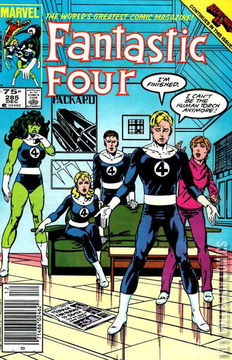 Variant Cover for Fantastic Four #285