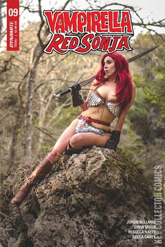 Variant Cover for Vampirella / Red Sonja #9