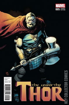 Variant Cover for Unworthy Thor, The #5