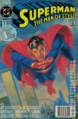 Variant Cover for Superman: The Man of Steel #1