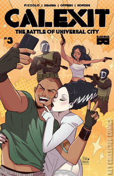 Variant Cover for Calexit: Battle of Universal City #3