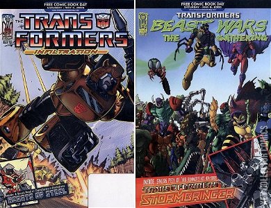 Free Comic Book Day 2006: The Transformers - Beast Wars The Gathering / Infiltration #1
